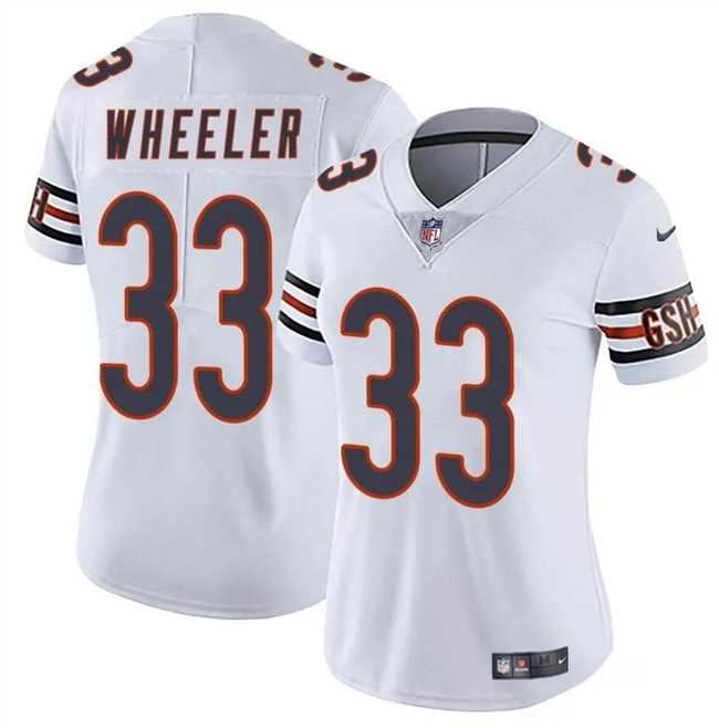 Women's Chicago Bears #33 Ian Wheeler White 2024 Vapor Football Stitched Jersey Dzhi,We sell and wholesale Women's Chicago Bears #33 Ian Wheeler White 2024 Vapor Football Stitched Jersey Dzhi on line form chian!